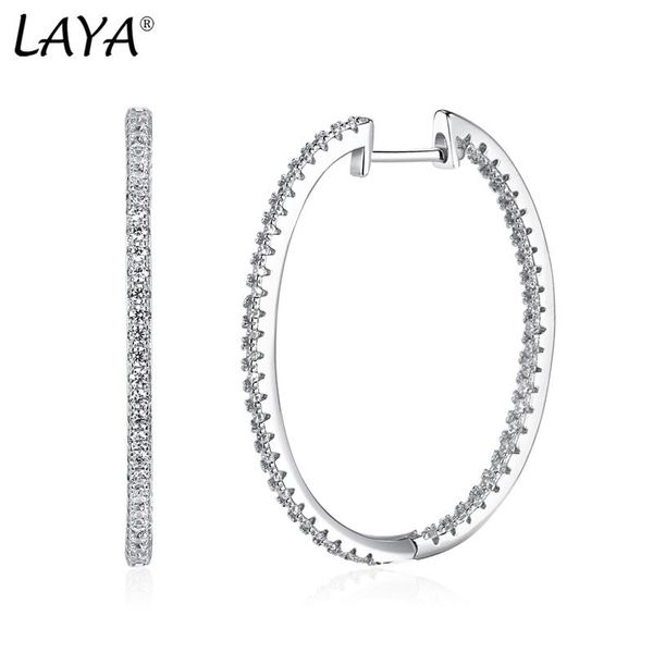 huggie laya 925 sterling silver hoop earrings for women shining zircon ellipse length 42mm minimalist brincos jewelry 2022 trend, Golden;silver
huggie laya 925 sterling silver hoop earrings for women shining zircon ellipse length 42mm minimalist brincos jewelry 2022 trend, Golden;silver