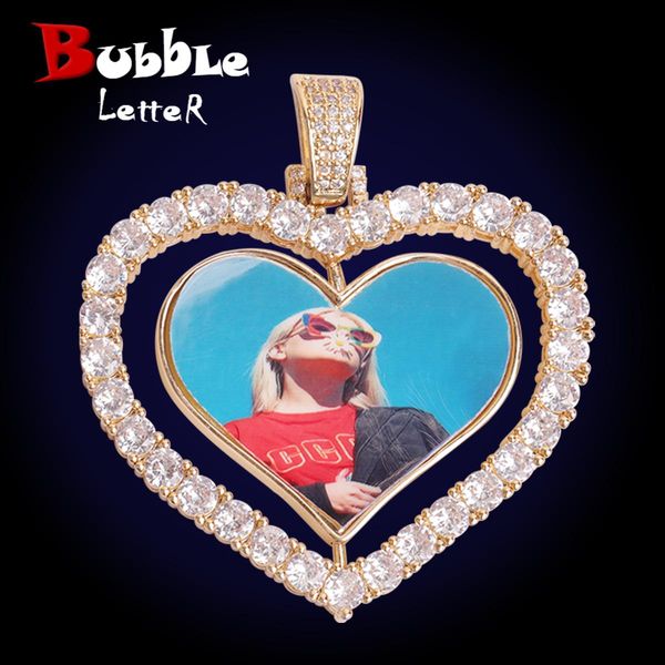 necklaces bubble letter customized picture pendant big heart rotating p medallion iced out real gold plated hip hop jewelry, Silver
necklaces bubble letter customized picture pendant big heart rotating p medallion iced out real gold plated hip hop jewelry, Silver