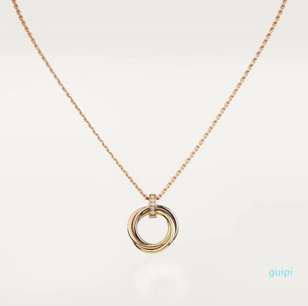 2022 new fashion classic design cubic zirconia triple trinity necklace pendant women girls titanium steel wedding designer jewelry5018267, Silver
2022 new fashion classic design cubic zirconia triple trinity necklace pendant women girls titanium steel wedding designer jewelry5018267, Silver