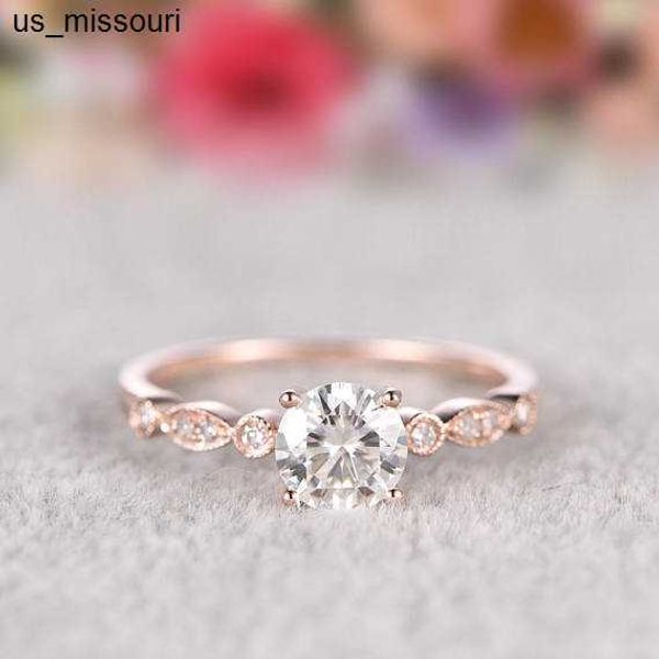 band rings 100 natural diamond 14k rose gold rings for women wedding bands luxury fine fashion jewelry couple wedding joyeria fina gift j230, Silver
band rings 100 natural diamond 14k rose gold rings for women wedding bands luxury fine fashion jewelry couple wedding joyeria fina gift j230, Silver