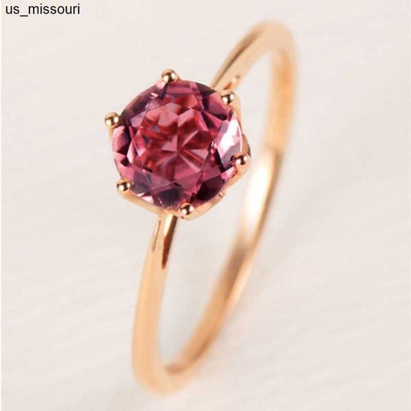band rings 18k rose gold fashion six prong wedding ring for women 125 ruby diamond engagement femme gold ring bride valentines gift j230522, Silver
band rings 18k rose gold fashion six prong wedding ring for women 125 ruby diamond engagement femme gold ring bride valentines gift j230522, Silver