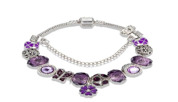 temperament clover pendant bracelet for pandora jewelry silver plated with box luxury designer diy purple beaded pendant bracelet4934924, Golden;silver
temperament clover pendant bracelet for pandora jewelry silver plated with box luxury designer diy purple beaded pendant bracelet4934924, Golden;silver