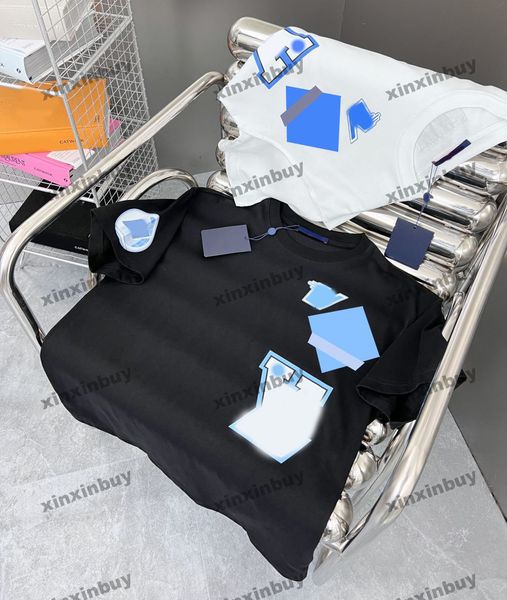 xinxinbuy men designer tee t shirt 23ss letter pattern printing short sleeve cotton women black white blue s-xl, Black;brown
xinxinbuy men designer tee t shirt 23ss letter pattern printing short sleeve cotton women black white blue s-xl, Black;brown