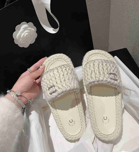 sandals 2023 new woven thick bottom sandals womens beach vacation paris designer casual chain flats slippers fashion double show leather non, Black
sandals 2023 new woven thick bottom sandals womens beach vacation paris designer casual chain flats slippers fashion double show leather non, Black