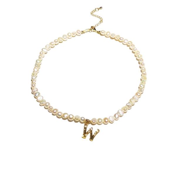 necklaces liiji unique 26 letters baroque pearl necklace gold color fashion style az letter charm 39+5cm choker necklace female neckalce, Silver
necklaces liiji unique 26 letters baroque pearl necklace gold color fashion style az letter charm 39+5cm choker necklace female neckalce, Silver