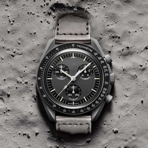 bioceramic planet moon quarz watch mission to moonshine gold mercury 42mm full function chronograph luxury mens couple joint name wristwatch, Slivery;black
bioceramic planet moon quarz watch mission to moonshine gold mercury 42mm full function chronograph luxury mens couple joint name wristwatch, Slivery;black