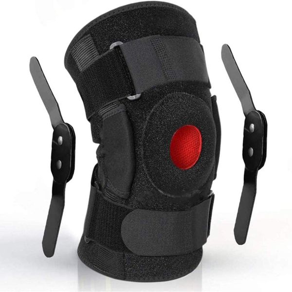 protective gear 1 piece of men's women's knee support bracket adjustable open knitted pads gym exercise joint pain protection for
protective gear 1 piece of men's women's knee support bracket adjustable open knitted pads gym exercise joint pain protection for