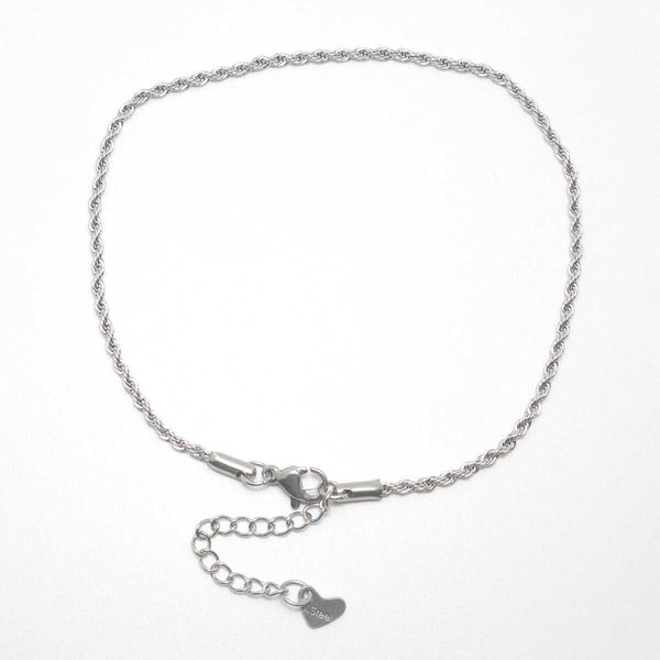anklets 304 stainless steel anklet silver color anklets for women fine fashion jewelry barefoot decor 23.3cm(9 1/8") long 1 piece g2205, Red;blue
anklets 304 stainless steel anklet silver color anklets for women fine fashion jewelry barefoot decor 23.3cm(9 1/8") long 1 piece g2205, Red;blue