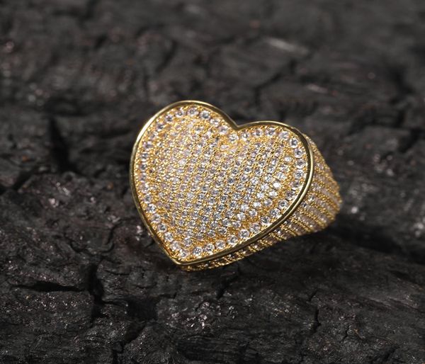 hip hop new men039s big heart full zircon men ring famous brand iced out micro pave cz rings punk rap jewelry size2334842, Silver
hip hop new men039s big heart full zircon men ring famous brand iced out micro pave cz rings punk rap jewelry size2334842, Silver