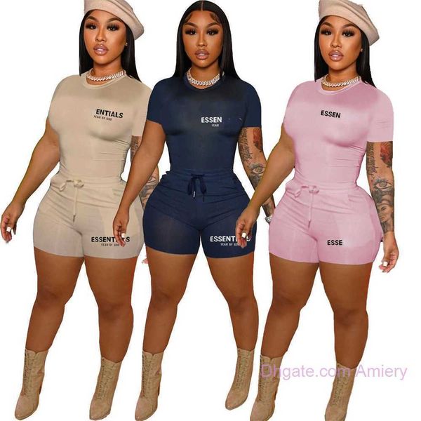 2023 designer womens tracksuits summer sports outfits ladies two piece shorts set letter printed t shirt and shorts jogging suits clothes t, Gray
2023 designer womens tracksuits summer sports outfits ladies two piece shorts set letter printed t shirt and shorts jogging suits clothes t, Gray