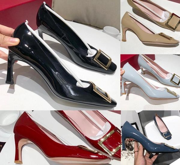 2020 fashion womens shoes high heels 7cm with sequined hiq soft patent leather square buckle leather soles office bridal wedd7301108, Black
2020 fashion womens shoes high heels 7cm with sequined hiq soft patent leather square buckle leather soles office bridal wedd7301108, Black