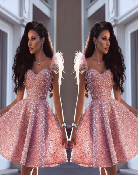 2019 major beaded pink short cocktail dresses pearls mini skirts sweetheart neck homecoming party dresses5830861, Black
2019 major beaded pink short cocktail dresses pearls mini skirts sweetheart neck homecoming party dresses5830861, Black