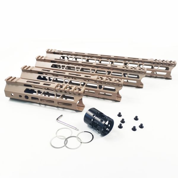 7/10/12/15 inch lightweight screw mount type m-lok handguards edge cnc chamfering for .223/5.56 tan color
7/10/12/15 inch lightweight screw mount type m-lok handguards edge cnc chamfering for .223/5.56 tan color
