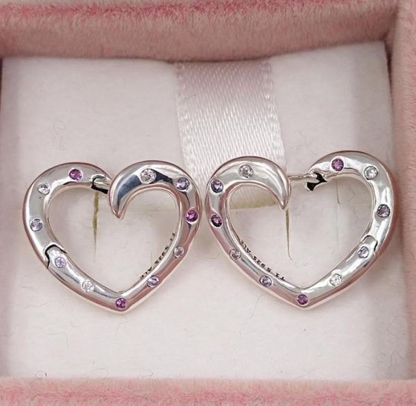 studs bright hearts hoop earrings royal purple lilac crystals clear cz authentic 925 sterling silver fits european pandora and4867268, Golden;silver
studs bright hearts hoop earrings royal purple lilac crystals clear cz authentic 925 sterling silver fits european pandora and4867268, Golden;silver
