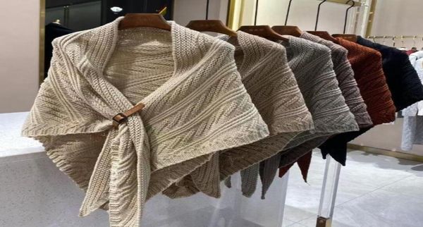 scarves autumn knitted shawl women casual belt buckle triangular scarf fashion solid multiple tie wear method female knit9037215, Blue;gray
scarves autumn knitted shawl women casual belt buckle triangular scarf fashion solid multiple tie wear method female knit9037215, Blue;gray