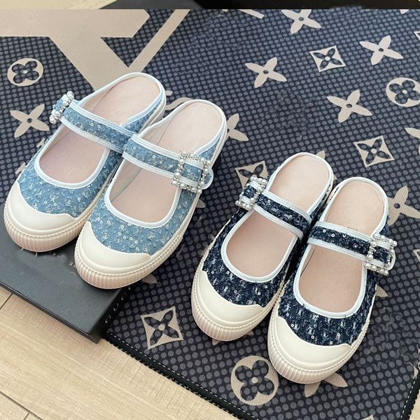 flat toe half slippers for high-end women wearing 2023 new small fragrant style flat bottomed pearl sequins with buckle casual and comfortab, Black
flat toe half slippers for high-end women wearing 2023 new small fragrant style flat bottomed pearl sequins with buckle casual and comfortab, Black