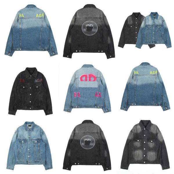paris designer jackets classic embroidered letters print women's colorful tile reflective denim jacket dress men's clothing gmcm, Black;brown
paris designer jackets classic embroidered letters print women's colorful tile reflective denim jacket dress men's clothing gmcm, Black;brown