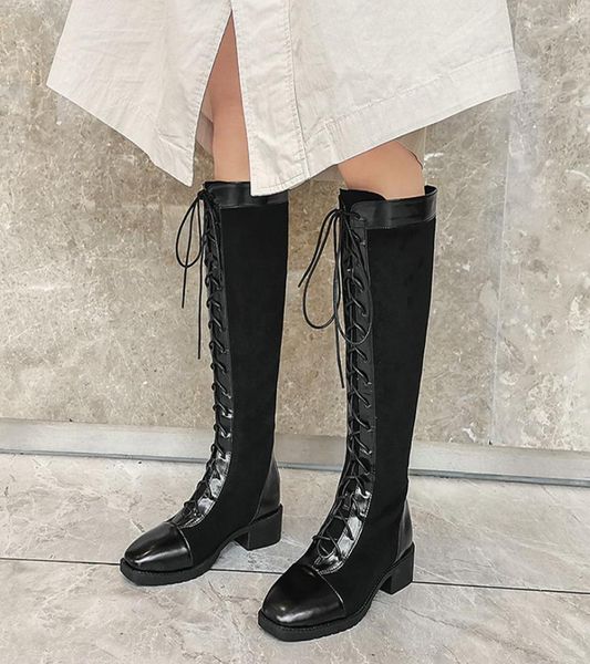 fashion knee high boots women low heel long boots square toe lace up zipper autumn winter motorcycle women039s7812069, Black
fashion knee high boots women low heel long boots square toe lace up zipper autumn winter motorcycle women039s7812069, Black