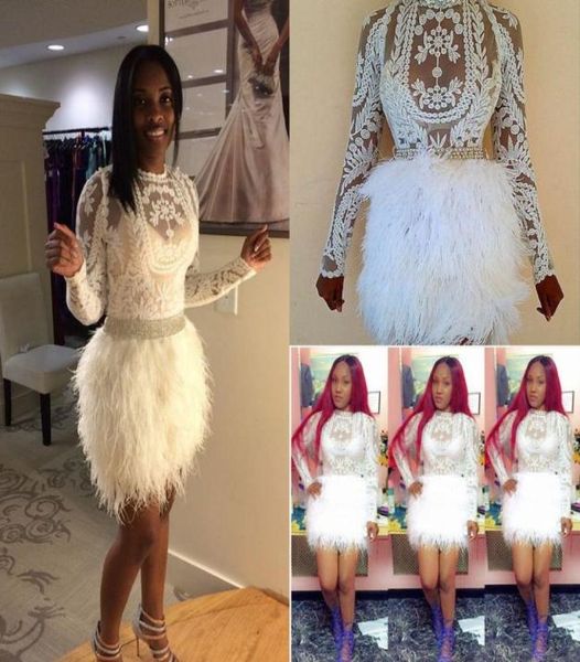 black and white feather cocktail prom dresses long sleeves sheath lace applique short ball gowns mini formal party dres4212984
black and white feather cocktail prom dresses long sleeves sheath lace applique short ball gowns mini formal party dres4212984