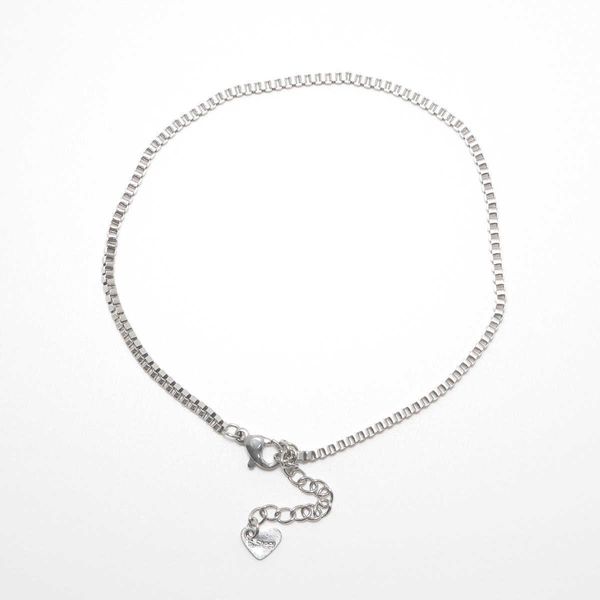 anklets 304 stainless steel anklet for women silver color metal chain anklets bracelets barefoot on the leg jewelry 22.8cm(9") long g22, Red;blue
anklets 304 stainless steel anklet for women silver color metal chain anklets bracelets barefoot on the leg jewelry 22.8cm(9") long g22, Red;blue