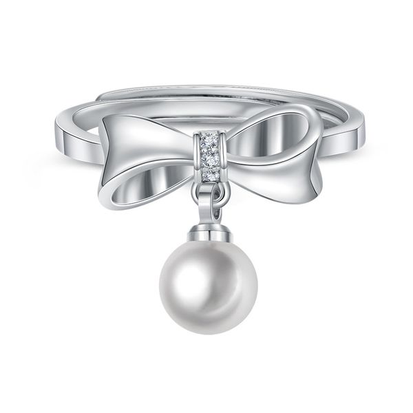women fashion bow design adjustable ringspave micro aaa cubic zirconia, platinum plated silver pearl rings 6mm, Golden;silver
women fashion bow design adjustable ringspave micro aaa cubic zirconia, platinum plated silver pearl rings 6mm, Golden;silver