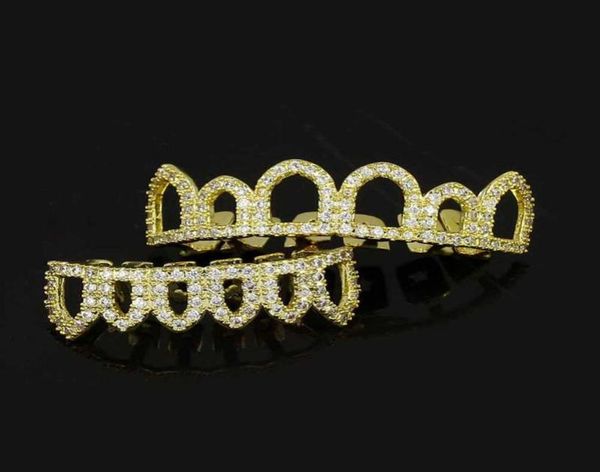 18k gold plated grillz for street fashion men women rappers luxury bling zircon dental grills 2piece set hollow out hip hop teeth9324744, Black
18k gold plated grillz for street fashion men women rappers luxury bling zircon dental grills 2piece set hollow out hip hop teeth9324744, Black