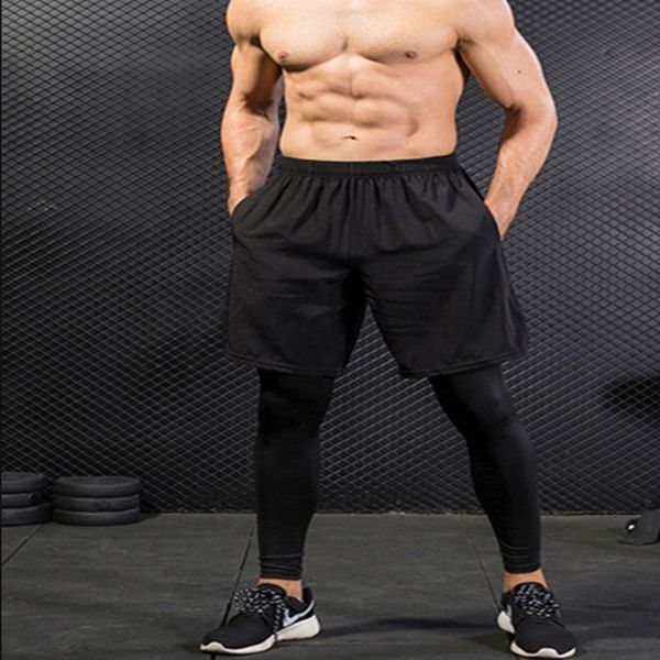 men's tights fake two piece set for fitness sports running training casual fashion elastic quick drying shorts fake two pieces
men's tights fake two piece set for fitness sports running training casual fashion elastic quick drying shorts fake two pieces
