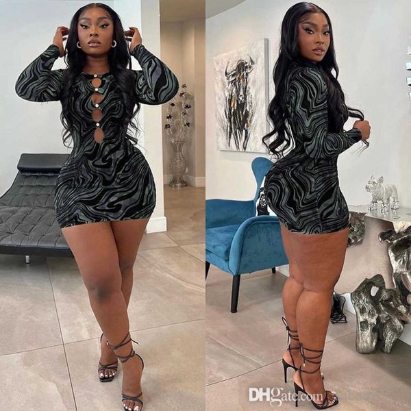 women dress print hollow out dresses for woman black long sleeve crewneck skinny mini skirt bodycon dress spring fall club clothes, Black;gray
women dress print hollow out dresses for woman black long sleeve crewneck skinny mini skirt bodycon dress spring fall club clothes, Black;gray