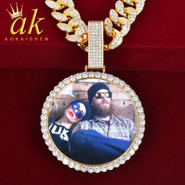 necklaces aokaishen custom p necklace for men personalized picture medallions pendant real gold plated hip hop jewelry 2022 trend gift, Silver
necklaces aokaishen custom p necklace for men personalized picture medallions pendant real gold plated hip hop jewelry 2022 trend gift, Silver