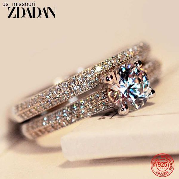 band rings zdadan 925 sterling silver double zircon rings for women fashion wedding engagement jewelry gift j230522
band rings zdadan 925 sterling silver double zircon rings for women fashion wedding engagement jewelry gift j230522