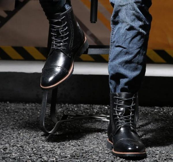 mens dress boots leather motorcycle boots men shoe ankle western boots italian man shoes1913125, Black
mens dress boots leather motorcycle boots men shoe ankle western boots italian man shoes1913125, Black