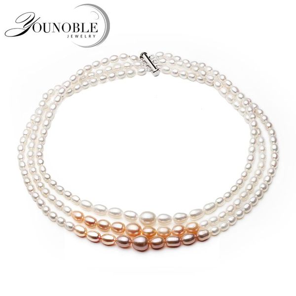 necklaces real multi layer natural pearl choker necklace collar statement boho necklace women jewelry anniversary gift, Silver
necklaces real multi layer natural pearl choker necklace collar statement boho necklace women jewelry anniversary gift, Silver