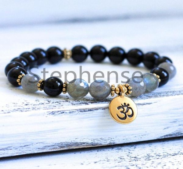 mg0696 new design 8 mm black tourmaline bracelet natural faced labradorite gemstone energy bracelet womens chakra yoga mala brace1779779
mg0696 new design 8 mm black tourmaline bracelet natural faced labradorite gemstone energy bracelet womens chakra yoga mala brace1779779