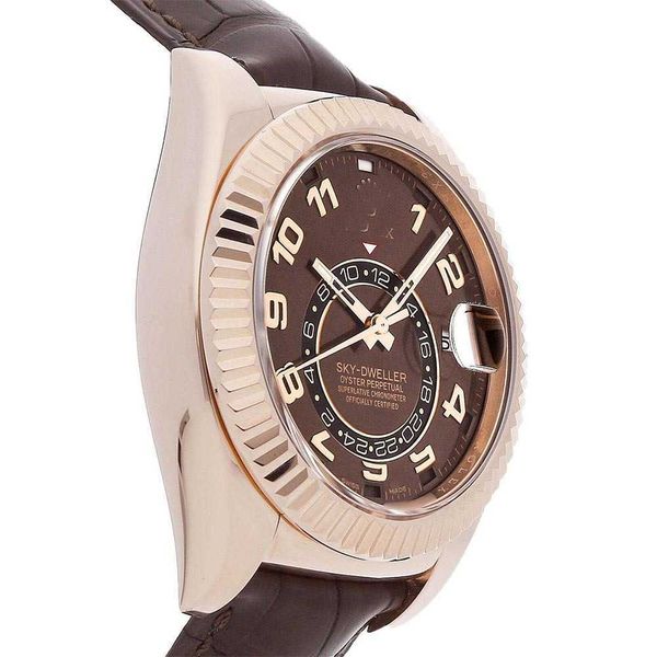 luxury watch skedwellr mechanical wristwatches oyster perpetual auto everose gold mens strap 326135, Slivery;brown
luxury watch skedwellr mechanical wristwatches oyster perpetual auto everose gold mens strap 326135, Slivery;brown