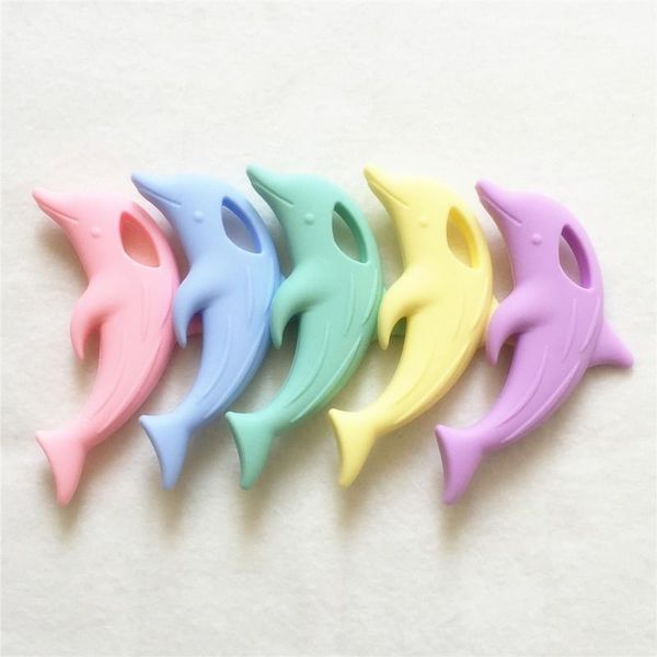 crystal chenkai 5pcs bpa silicone dolphin teether baby shower pacifier dummy pendant nursing jewelry diy sensory toy candy color
crystal chenkai 5pcs bpa silicone dolphin teether baby shower pacifier dummy pendant nursing jewelry diy sensory toy candy color