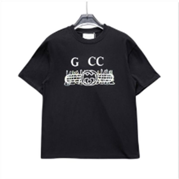 summer new men's t-shirt fashion trend designer european and american style printed personality hundred match young charm internet cele, White;black
summer new men's t-shirt fashion trend designer european and american style printed personality hundred match young charm internet cele, White;black