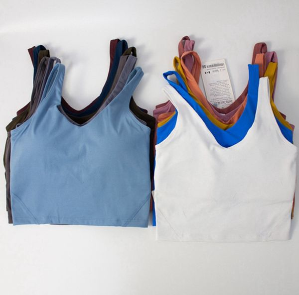 lu-099 women's sports bra fitness running yoga vest sleeveless u-shaped chest pad outdoor jogging quick dry breathable lu yoga bra top
lu-099 women's sports bra fitness running yoga vest sleeveless u-shaped chest pad outdoor jogging quick dry breathable lu yoga bra top