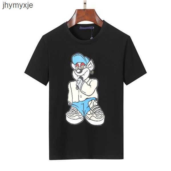 summer new fashion t luxury cartoon print pattern men's short sleeved shirt women's designer tshirt 6un1, White;black
summer new fashion t luxury cartoon print pattern men's short sleeved shirt women's designer tshirt 6un1, White;black