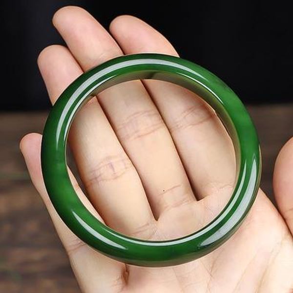bangle send certificate natural green hetian jade bangle women nephrite bracelet real chinese certified jades stone bangles ladies gift, Black
bangle send certificate natural green hetian jade bangle women nephrite bracelet real chinese certified jades stone bangles ladies gift, Black