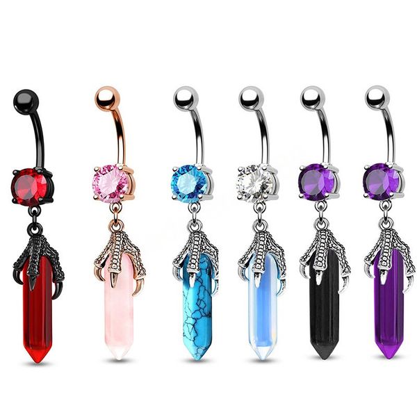 crystal navel piercing belly button rings stainless steel bar dangling ombligo belly stud barbell for women body jewelry, Silver
crystal navel piercing belly button rings stainless steel bar dangling ombligo belly stud barbell for women body jewelry, Silver
