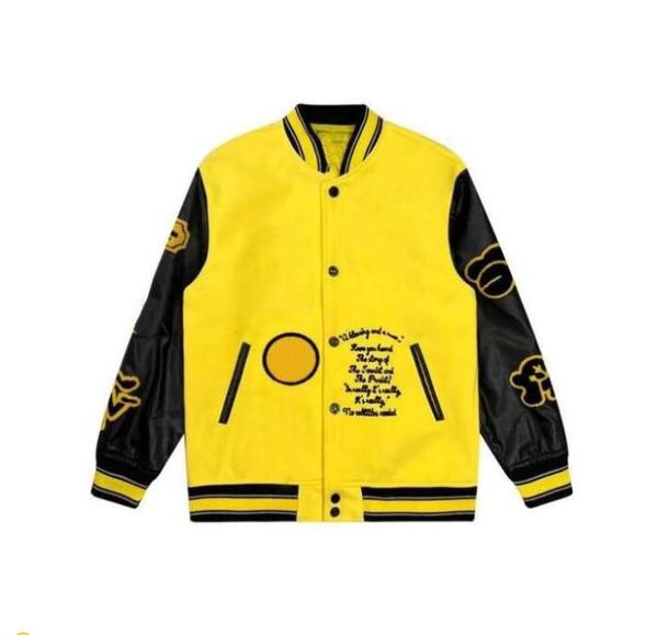 flocking leather sleeves baseball coat men's jackets mens women's jacket highs quality casual fashion brand couples men women vars, Black
flocking leather sleeves baseball coat men's jackets mens women's jacket highs quality casual fashion brand couples men women vars, Black
