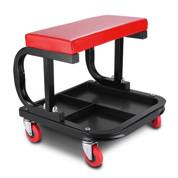 rolling creeper seat mechanic stool chair repair tools tray shop auto car garage in red mo-601
rolling creeper seat mechanic stool chair repair tools tray shop auto car garage in red mo-601