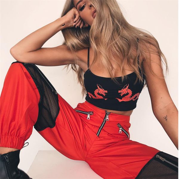 women s pants red loose harem mesh patchwork trousers fashion female high waist sweatpants hip hop ladies 230522, Black;white
women s pants red loose harem mesh patchwork trousers fashion female high waist sweatpants hip hop ladies 230522, Black;white
