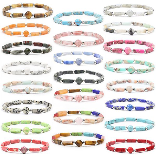 natural stone crystal bracelet square beaded bracelet yoga energy stone fashion accessories, Black
natural stone crystal bracelet square beaded bracelet yoga energy stone fashion accessories, Black
