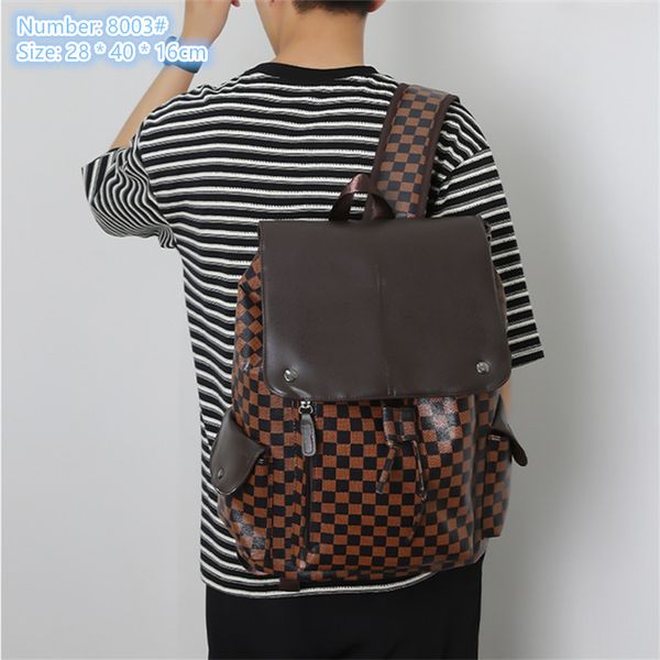 factory wholesale men shoulder bags 2 colors flip outdoor leisure travel backpack street trend plaid crossbody large capacity contrast leath
factory wholesale men shoulder bags 2 colors flip outdoor leisure travel backpack street trend plaid crossbody large capacity contrast leath