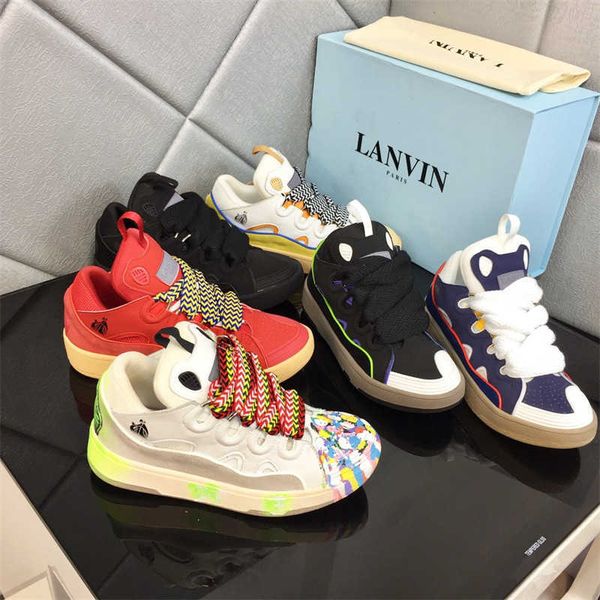 lanvins graffiti daddy shoes men and women couples painted skateboard shoes moral training shoes thick sole bread sneakers spray paint
lanvins graffiti daddy shoes men and women couples painted skateboard shoes moral training shoes thick sole bread sneakers spray paint