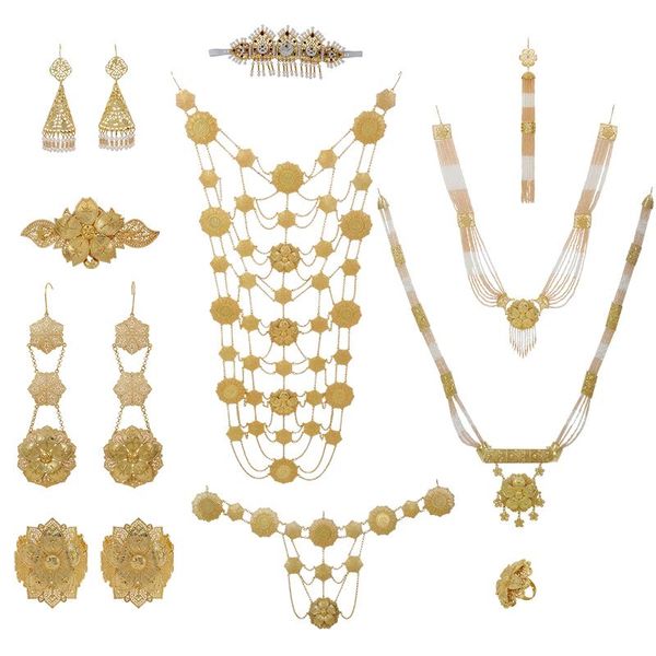 necklace libya style large set of chain body jewelry men and women wedding jewelry gold decorative set, Silver
necklace libya style large set of chain body jewelry men and women wedding jewelry gold decorative set, Silver
