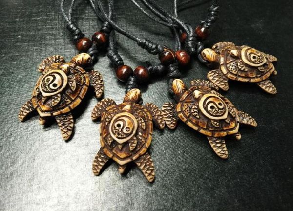 12 pcs fashion jewelry imitation yak bone carving turtles pendant adjustable cord necklace4816557, Silver
12 pcs fashion jewelry imitation yak bone carving turtles pendant adjustable cord necklace4816557, Silver