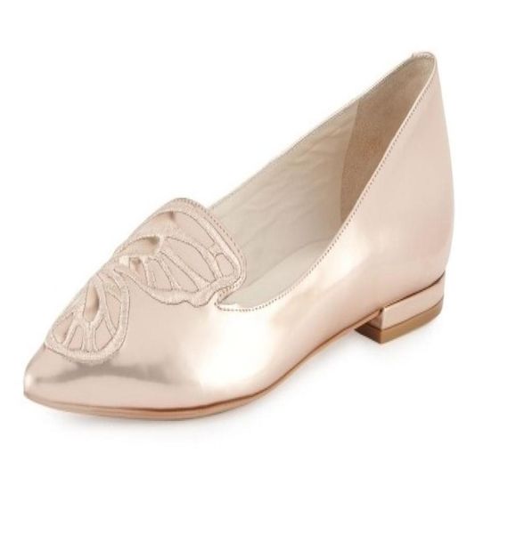fashion 2019 ladies patent leather pointed shoes flat solid embroider butterfly ornaments sophia webster gold shoes 7373696, Black
fashion 2019 ladies patent leather pointed shoes flat solid embroider butterfly ornaments sophia webster gold shoes 7373696, Black