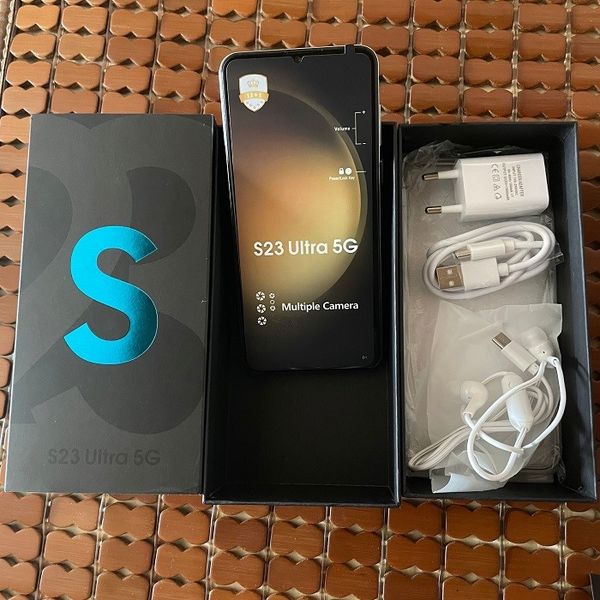 The cheapest Smart Phone Full Screen 6.55 Inch high Display Ram Quad Core Camera S23 have Really 1 Rom 8 / Wcdma3G 2.0Mp work, White
The cheapest Smart Phone Full Screen 6.55 Inch high Display Ram Quad Core Camera S23 have Really 1 Rom 8 / Wcdma3G 2.0Mp work, White